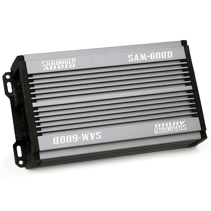 PS-SAMv2600 Sundown Audio Marine Powersports SAMv.2 600D Micro Subwoofer Mono Class D Amplifier 600W RMS 1 Ohm Waterproof IP67