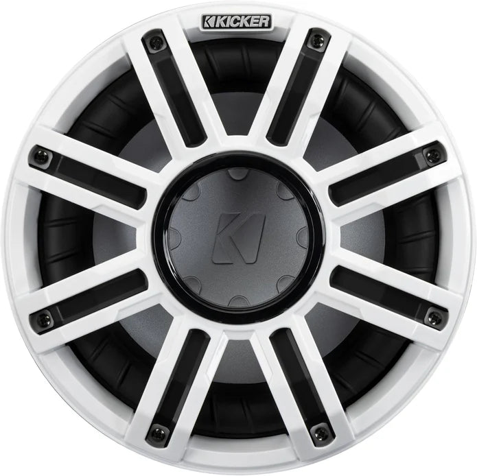 51MWG12W KICKER Premium Marine 12" White Grille for Marine MWE124 + MWF124 Subwoofer