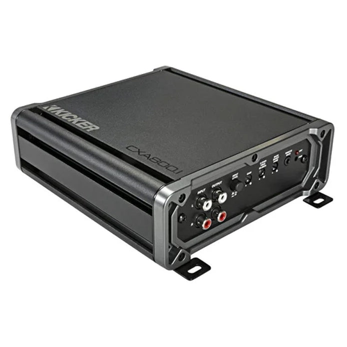 46CXA8001T KICKER CXA800.1 800 Watt RMS Mono Class D Car Audio Subwoofer Amplifier 1600W Peak 1 Ohm Stable