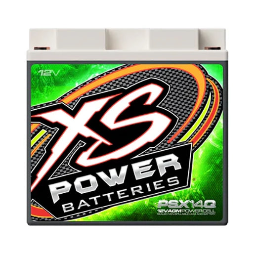 PSX14Q XS Power Powersports Battery 12V AGM 16aH 800A Max 240CA - BCI Group 14Q