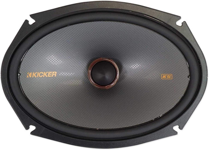 51KSS6904 KICKER KS Series 6x9 Inch Component Speakers 1" Inch Tweeters 150W RMS Car Audio 4 Ohm (Pair)