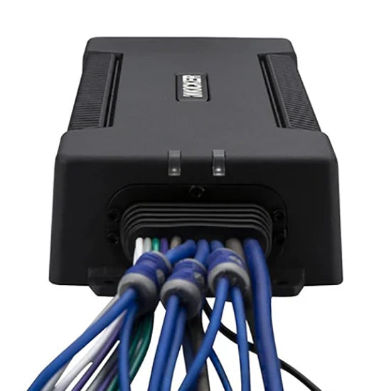 48PXA10005 KICKER PXA1000.5 1000W RMS 4x100/1x600 Powersports 5 Channel Amplifier Waterproof IP67