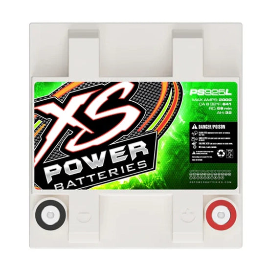 PS925L XS Power Powersports Battery 12V AGM 32Ah 2,000A Max 1000W/2000W