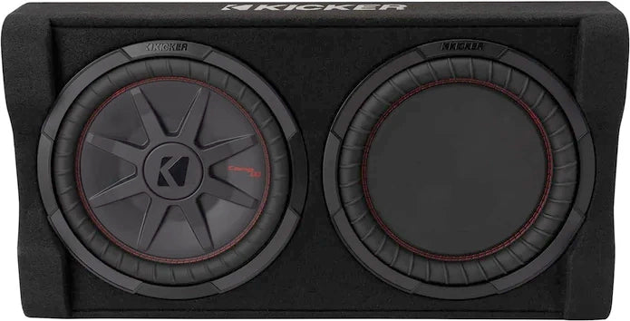 51PTRTP12 KICKER Powered 12" Subwoofer 500W RMS Powered Down Firing Loaded Enclosure