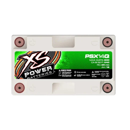PSX14Q XS Power Powersports Battery 12V AGM 16aH 800A Max 240CA - BCI Group 14Q