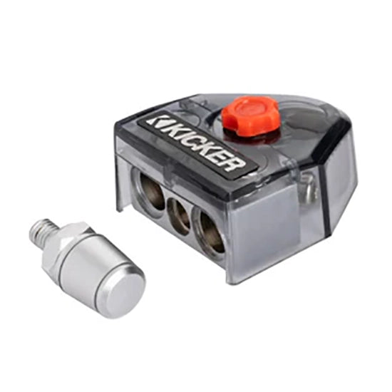 50BT4S KICKER Warhorse WXA Series Positive/Negative Battery Terminal with Side Post Adapter, 4 Output