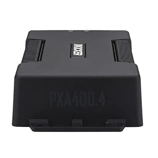 48PXA4004 KICKER PXA400.4 400W RMS 4x100 Powersports 4 Channel Amplifier Waterproof IP67