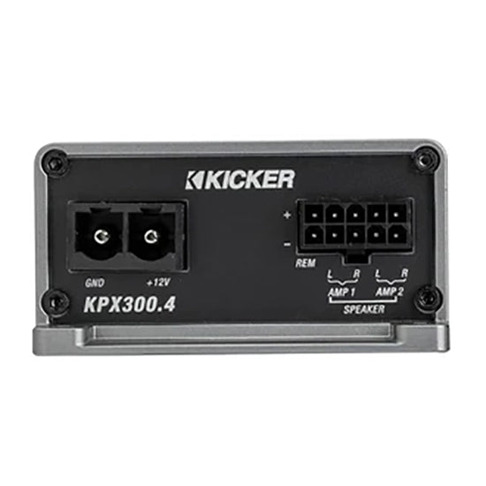 51KPX3004 KICKER KPX 300.4 300W RMS 4x75 Powersports Compact 4 Channel Amplifier