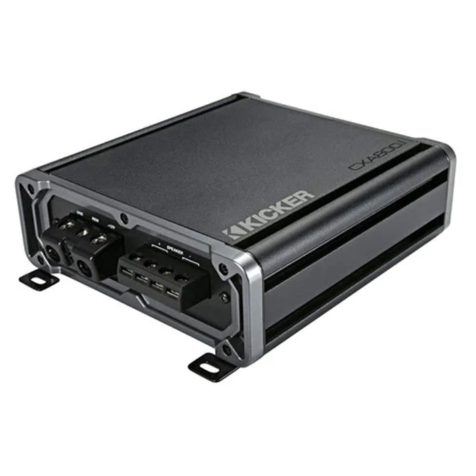 46CXA8001T KICKER CXA800.1 800 Watt RMS Mono Class D Car Audio Subwoofer Amplifier 1600W Peak 1 Ohm Stable