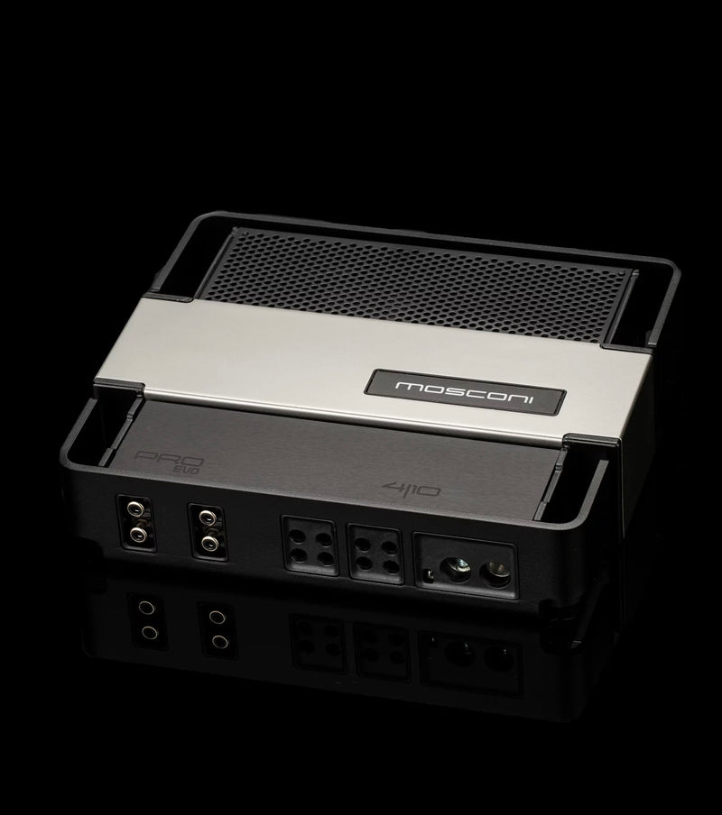 PRO 4|10 EVO Mosconi Gladen PRO EVO 4 Channel Class A/B Full Range Amplifier 4x120W 4 Ohm, 4x160W 2 Ohm