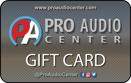 Pro Audio Center Digital Gift Card