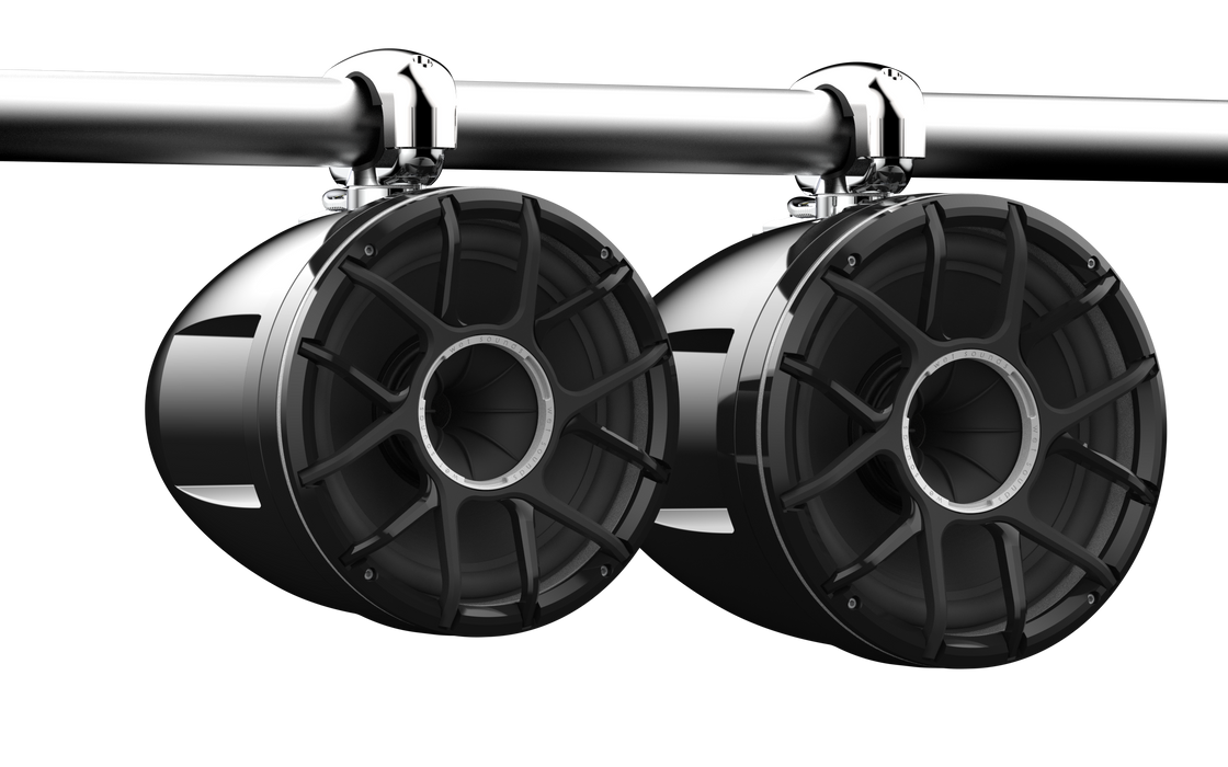 REV 12 HD-B Wet Sounds REV HD 12” HLCD Tower Speakers - Black (pair)
