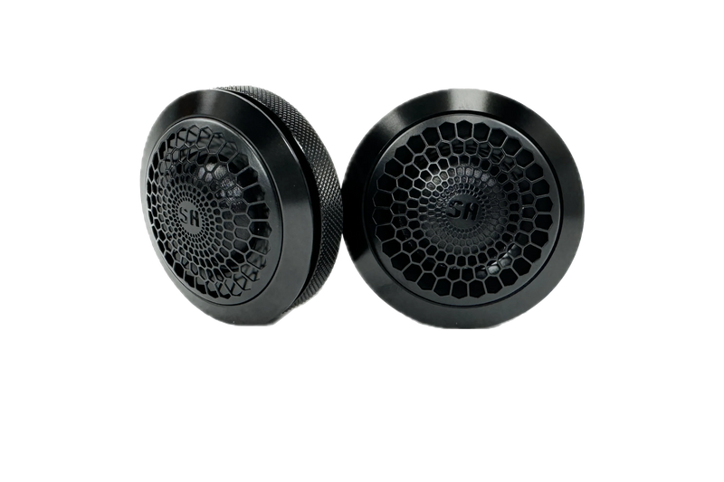 S-SA1T Sundown Audio SA Series v4 1" inch Soft Dome Car Audio Tweeters (Pair)