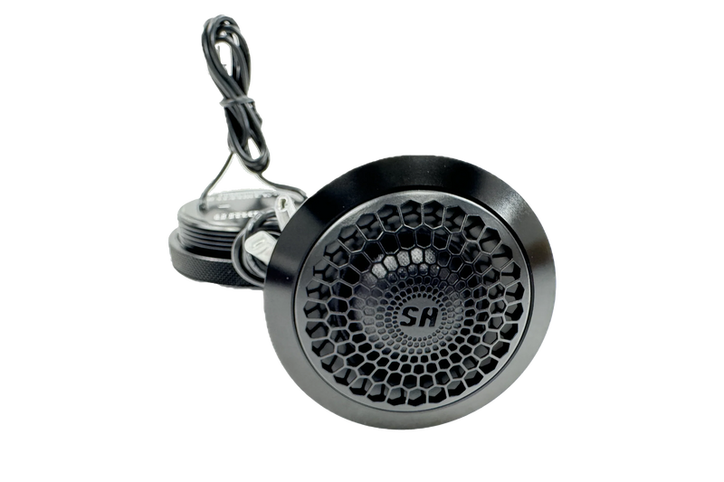 S-SA1T Sundown Audio SA Series v4 1" inch Soft Dome Car Audio Tweeters (Pair)