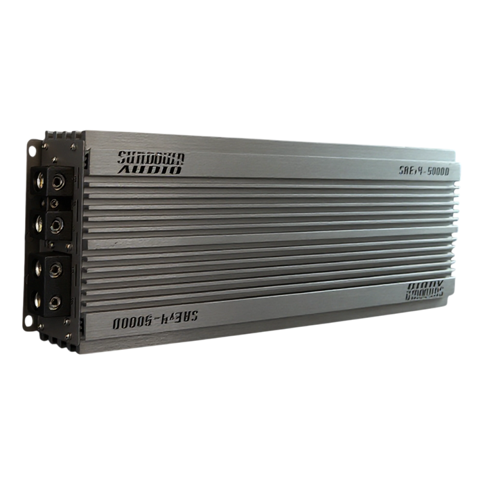 SAEv.4-5000D Sundown Audio SAEv4 Series 5000.1D Monoblock Class-D Subwoofer Amplifier 5000W RMS 1 OHM Stable