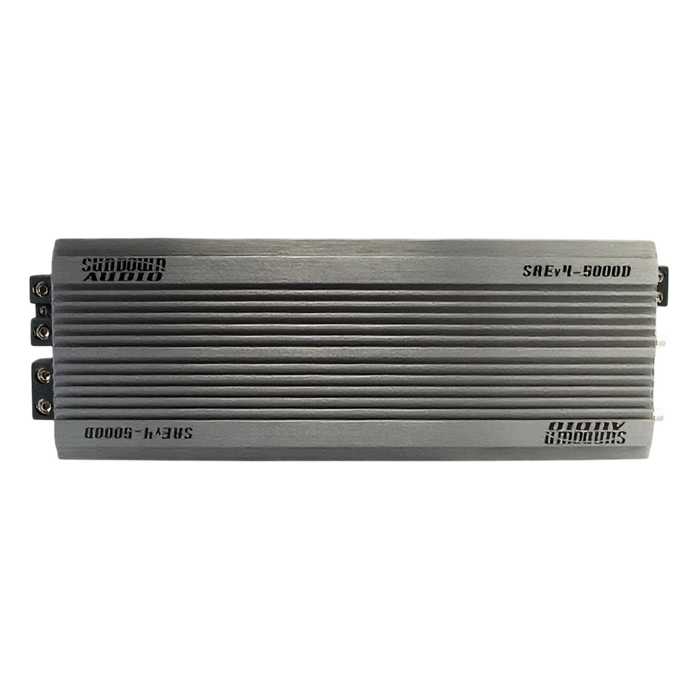 SAEv.4-5000D Sundown Audio SAEv4 Series 5000.1D Monoblock Class-D Subwoofer Amplifier 5000W RMS 1 OHM Stable