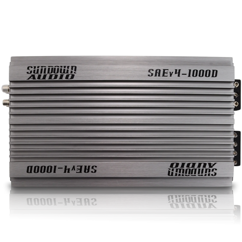SAEv.4-1000D Sundown Audio SAEv4 Series 1000.1D Monoblock Class-D Subwoofer Amplifier 1000W RMS 1 OHM Stable