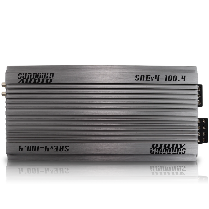 SAEv.4-100.4 Sundown Audio SAEv4 Series 4-Channel Full Range High Fidelity Class A/B Amplifier (100Wx4 RMS 4 OHM) (125Wx4 RMS 2 OHM)