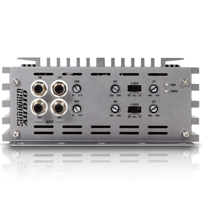 SAEv.4-100.4 Sundown Audio SAEv4 Series 4-Channel Full Range High Fidelity Class A/B Amplifier (100Wx4 RMS 4 OHM) (125Wx4 RMS 2 OHM)