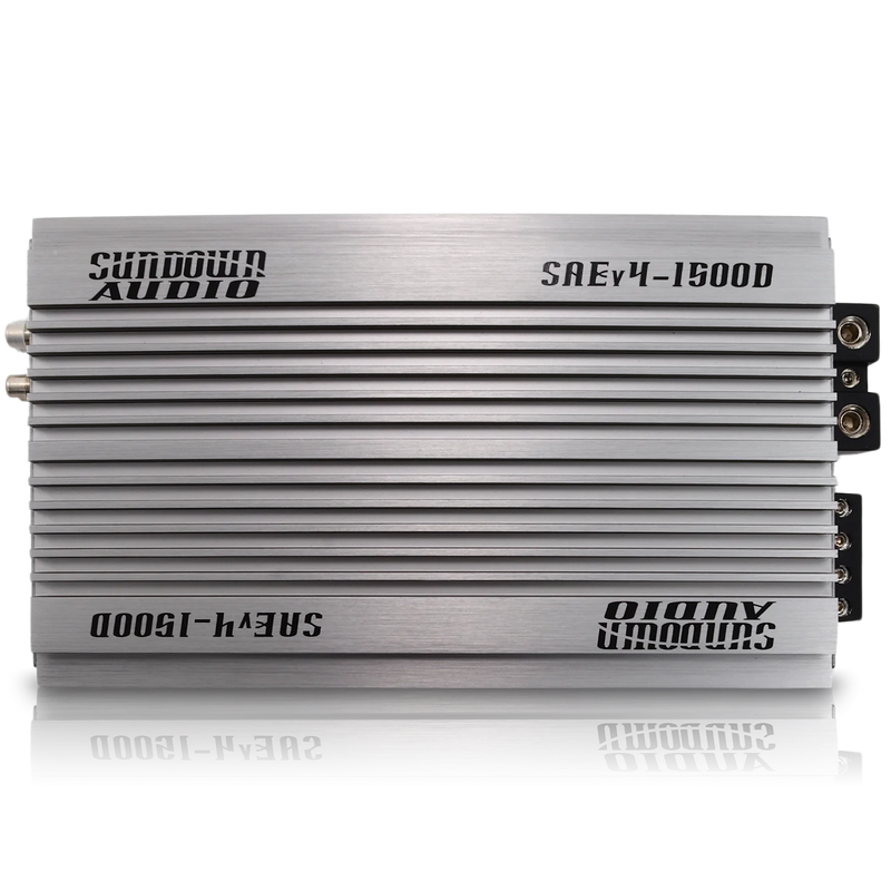 SAEv.4-1500D Sundown Audio SAEv4 Series 1500.1D Monoblock Class-D Subwoofer Amplifier 1500W RMS 1 OHM Stable