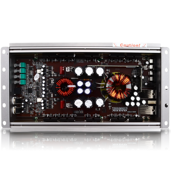 SAEv.4-1500D Sundown Audio SAEv4 Series 1500.1D Monoblock Class-D Subwoofer Amplifier 1500W RMS 1 OHM Stable