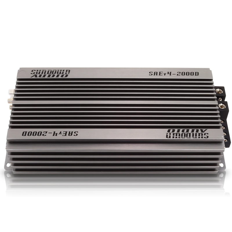 SAEv.4-2000D Sundown Audio SAEv4 Series 2000.1D Monoblock Class-D Subwoofer Amplifier 2000W RMS 1 OHM Stable