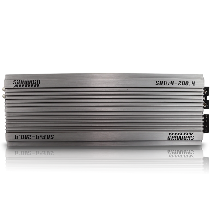 SAEv.4-200.4 Sundown Audio SAEv4 Series 4-Channel Full Range High Fidelity Class A/B Amplifier (200Wx4 RMS 4 OHM) (300Wx4 RMS 2 OHM)