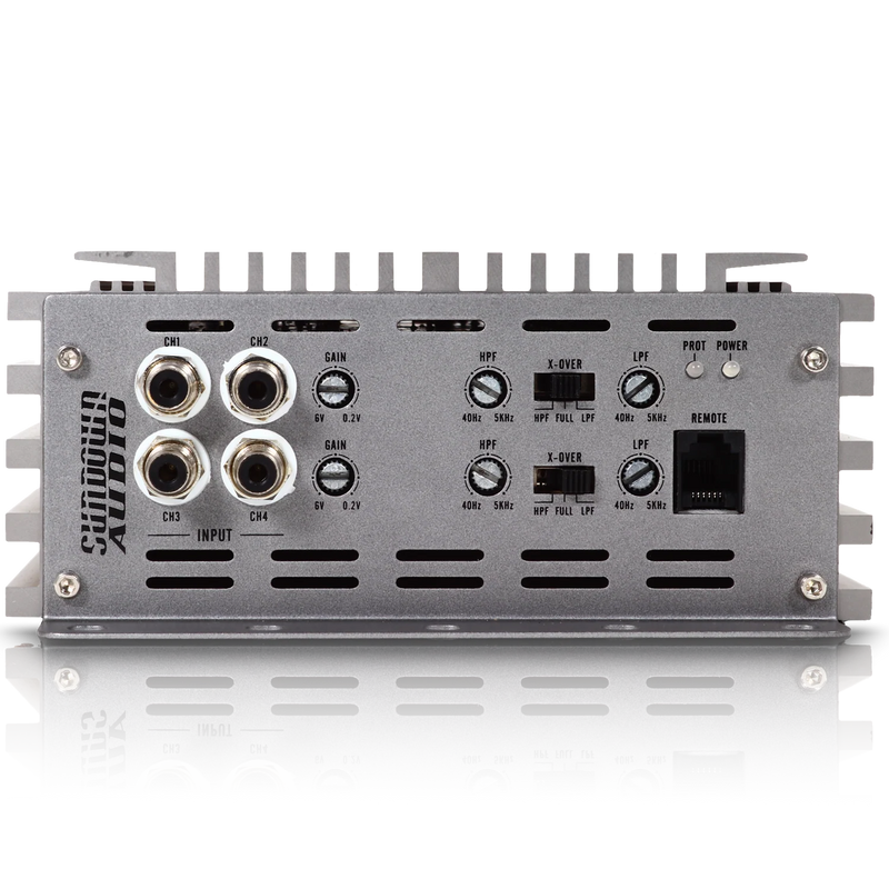 SAEv.4-200.4 Sundown Audio SAEv4 Series 4-Channel Full Range High Fidelity Class A/B Amplifier (200Wx4 RMS 4 OHM) (300Wx4 RMS 2 OHM)