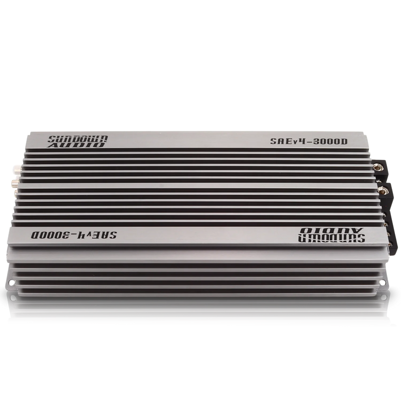 SAEv.4-3000D Sundown Audio SAEv4 Series 3000.1D Monoblock Class-D Subwoofer Amplifier 3000W RMS 1 OHM Stable