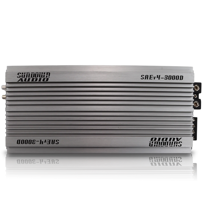 SAEv.4-3000D Sundown Audio SAEv4 Series 3000.1D Monoblock Class-D Subwoofer Amplifier 3000W RMS 1 OHM Stable