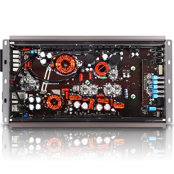 A-SALT17005 Sundown Audio SALT Series 5-Channel Full Range + Subwoofer Digital Class-D Amplifier SALT-1700.5 (125Wx4 4 OHM + 1300Wx1 1 Ohm)