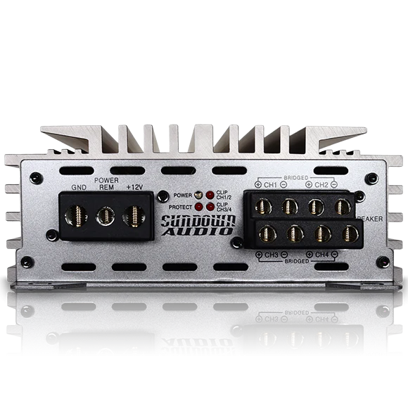 A-SALT2004 Sundown Audio SALT Series 4-Channel Full Range Digital Class-D Amplifier (SALT-200.4 200Wx4 RMS 4 OHM)