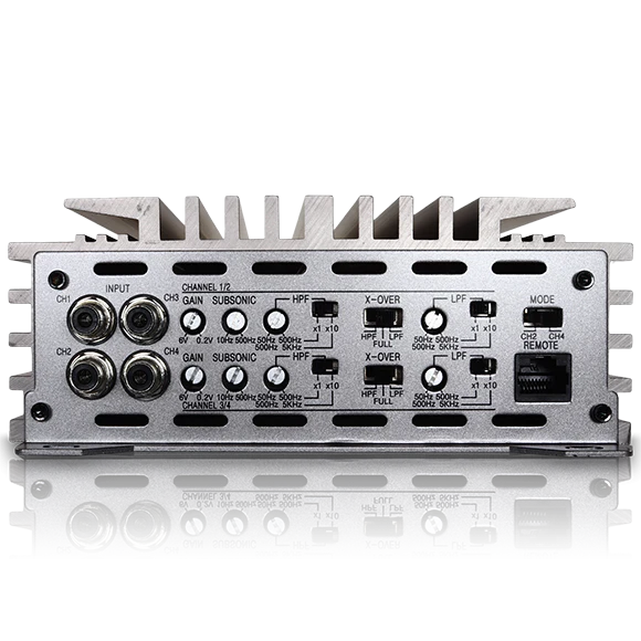 A-SALT2004 Sundown Audio SALT Series 4-Channel Full Range Digital Class-D Amplifier (SALT-200.4 200Wx4 RMS 4 OHM)