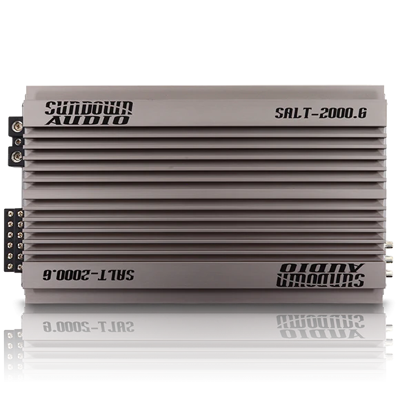 A-SALT20006 Sundown Audio SALT Series 6-Channel Full Range Digital Class-D Amplifier SALT-2000.6 (100 x 2 CH 1&2) + (150 x 2 CH 3&4) + (200 x 2 CH 5&6 ) @4 Ohm