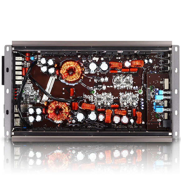 A-SALT20006 Sundown Audio SALT Series 6-Channel Full Range Digital Class-D Amplifier SALT-2000.6 (100 x 2 CH 1&2) + (150 x 2 CH 3&4) + (200 x 2 CH 5&6 ) @4 Ohm