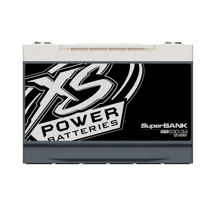 SB630-34 XS Power Super Bank Capacitor 12V 5000W Max 630F Farad BCI Group 34