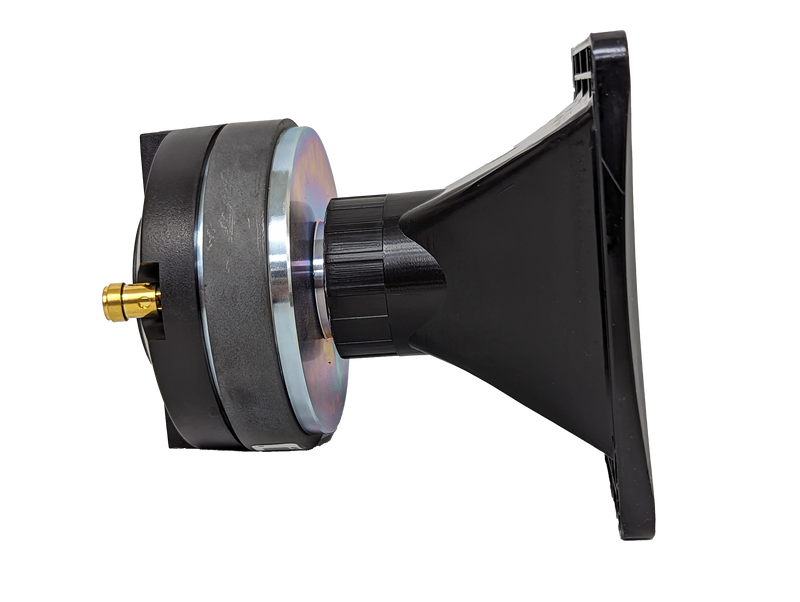 S-SDEH-04 Sundown Audio SDEH04 100 WATT Square Horn Driver Tweeter SPL PA Pro Sound High Output 4 Ohm (Single)