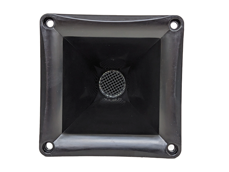 S-SDEH-04 Sundown Audio SDEH04 100 WATT Square Horn Driver Tweeter SPL PA Pro Sound High Output 4 Ohm (Single)