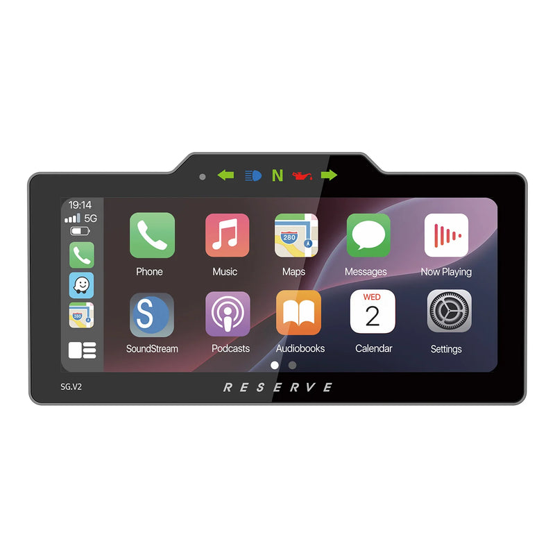 SG.V2 Precision Power Soundstream Advanced Plug-n-Play Motorcycle Audio Headunit Radio Upgrade for 1998-2013 Harley Davidson Street Glide Motorcycles w/ Wireless Apple CarPlay, Android Auto, iDatalink Maestro, iGO GPS Navigation, SiriusXM Ready
