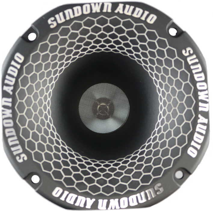 S-SHFST Sundown Audio Short Super Horn 2" Throat with Ferrite Magnet 80W RMS SPL PA Pro Sound High Output 4 Ohm (Single)