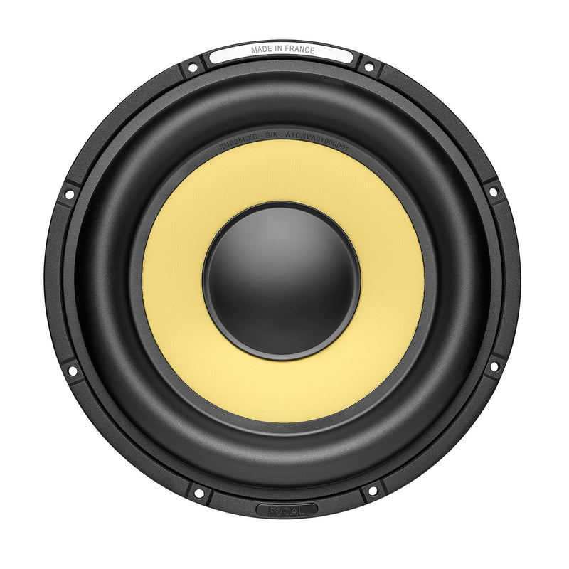 SUB 25 KXS Focal K2 Power Evo 10" Shallow Subwoofer Slim Sub 350W RMS 4 Ohm SVC