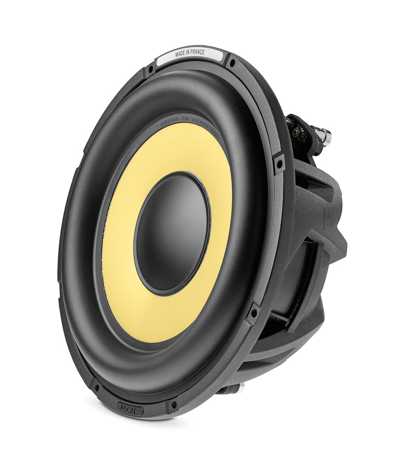 SUB 25 KXS Focal K2 Power Evo 10" Shallow Subwoofer Slim Sub 350W RMS 4 Ohm SVC