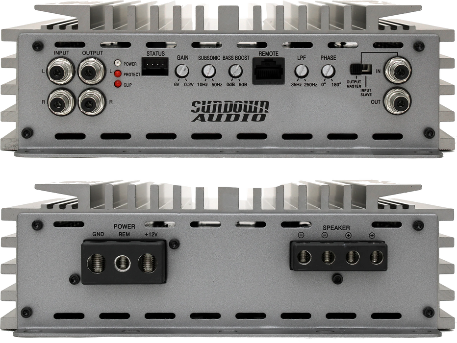 A-SALT1 Sundown Audio SALT Series Monoblock Digital Class-D Subwoofer Amplifier (SALT-1 1000W RMS 1 OHM Stable)
