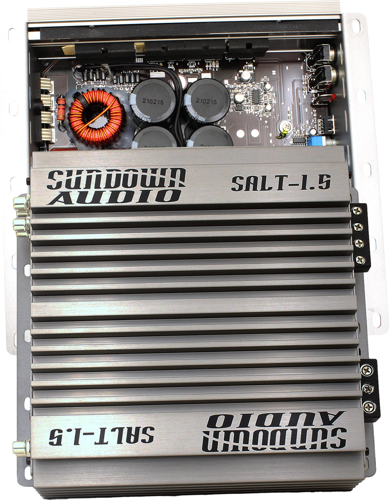 A-SALT1.5 Sundown Audio SALT Series Monoblock Digital Class-D Subwoofer Amplifier (SALT-1.5 1500W RMS 1 OHM Stable)