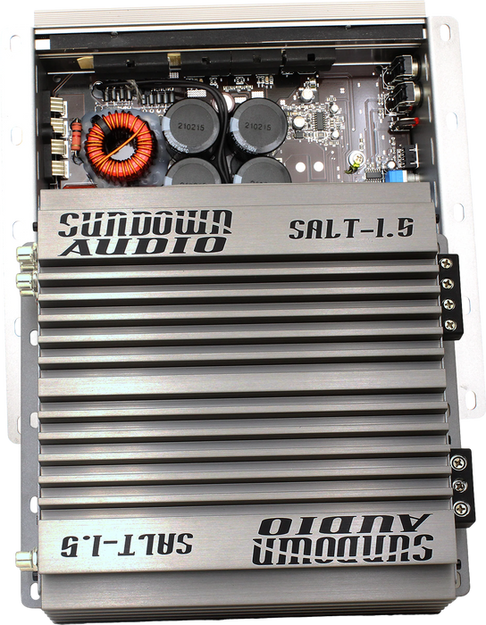 A-SALT1.5 Sundown Audio SALT Series Monoblock Digital Class-D Subwoofer Amplifier (SALT-1.5 1500W RMS 1 OHM Stable)