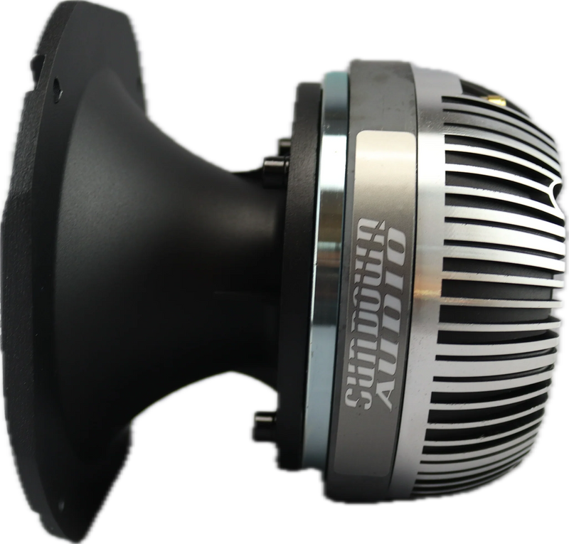S-SHFST Sundown Audio Short Super Horn 2" Throat with Ferrite Magnet 80W RMS SPL PA Pro Sound High Output 4 Ohm (Single)