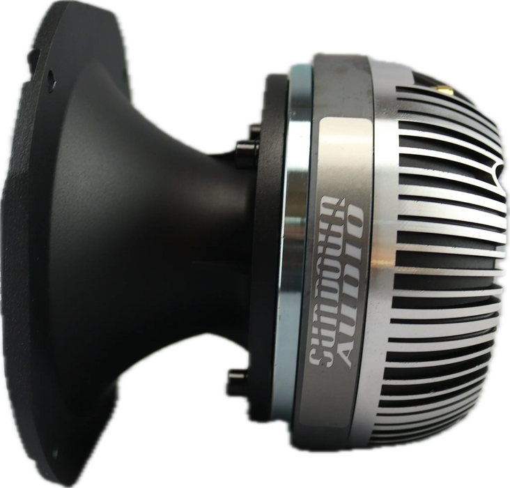 S-SHFST Sundown Audio Short Super Horn 2" Throat with Ferrite Magnet 80W RMS SPL PA Pro Sound High Output 4 Ohm (Single)