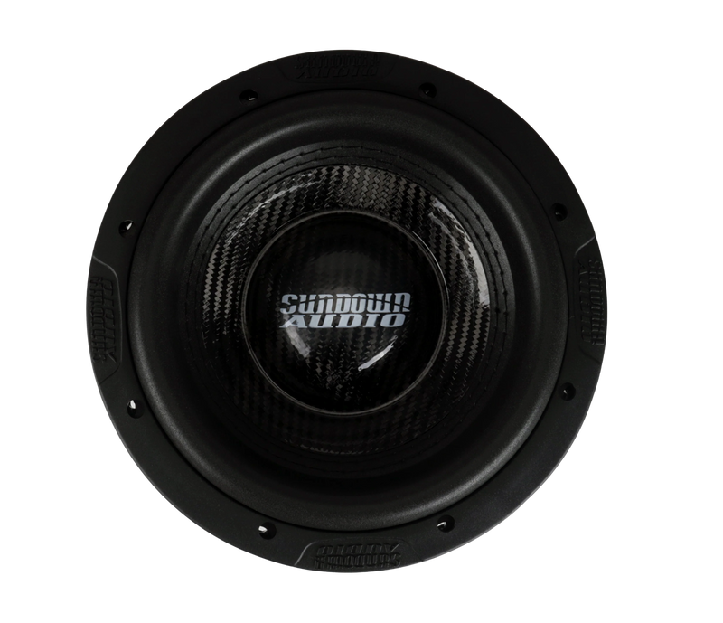 Double-stitched high-excursion surround on Sundown Audio M-Series 8-inch subwoofer
