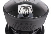 High-velocity vented pole and rear gap venting on Sundown Audio SW-M8 subwoofer