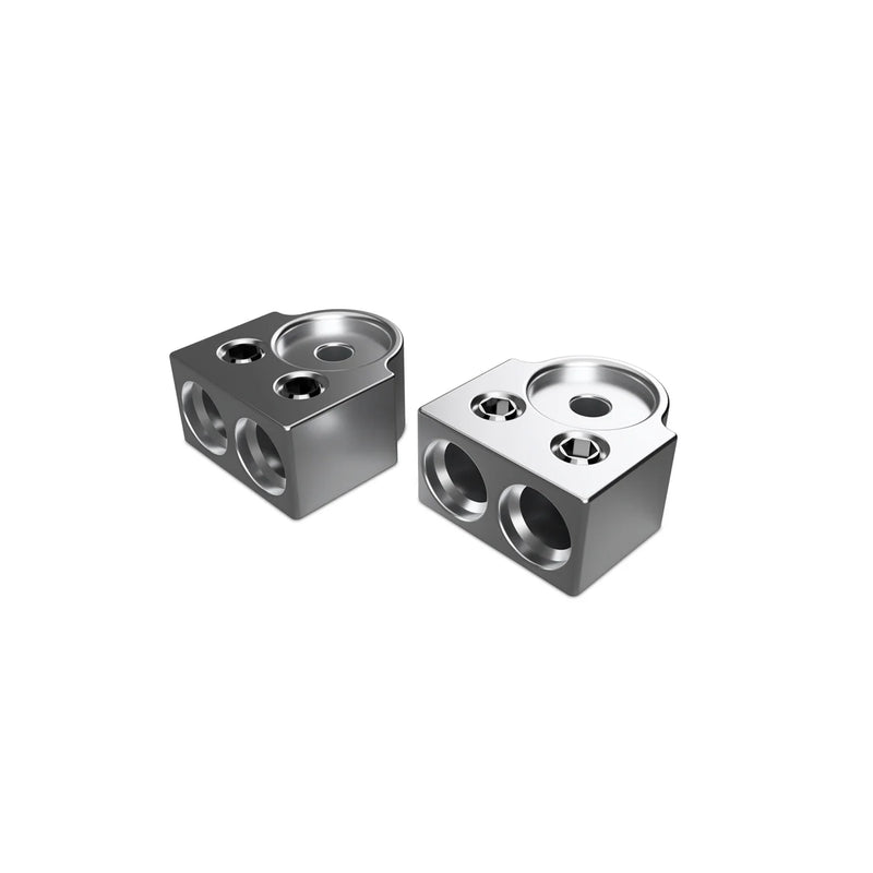 TB-602V1 XS Power Battery 600 Series Aluminum 1/0AWG (2 Spots)Terminal Blocks (Pair)